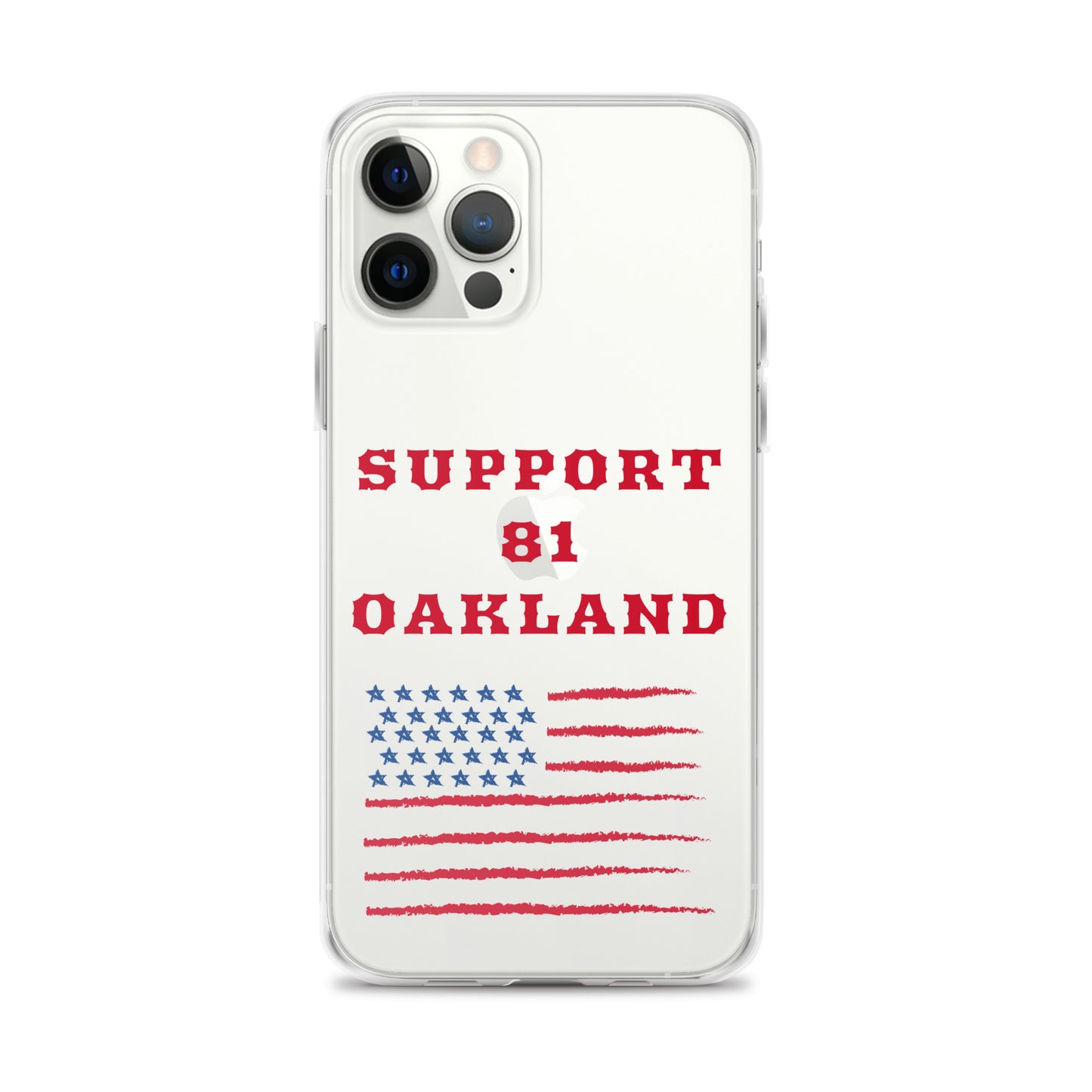 Support 81 Oakland-Clear Case for iPhone®