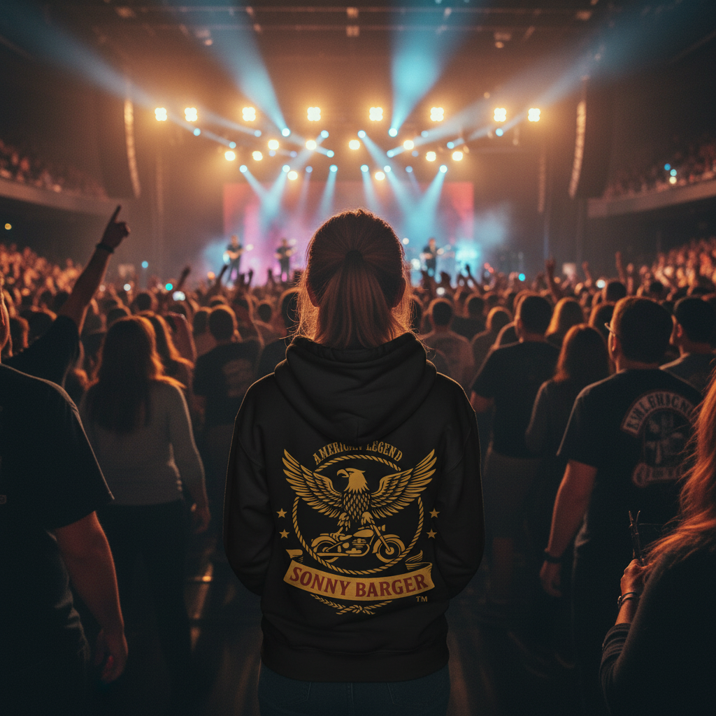 Sonny Barger-Premium full zip hoodie