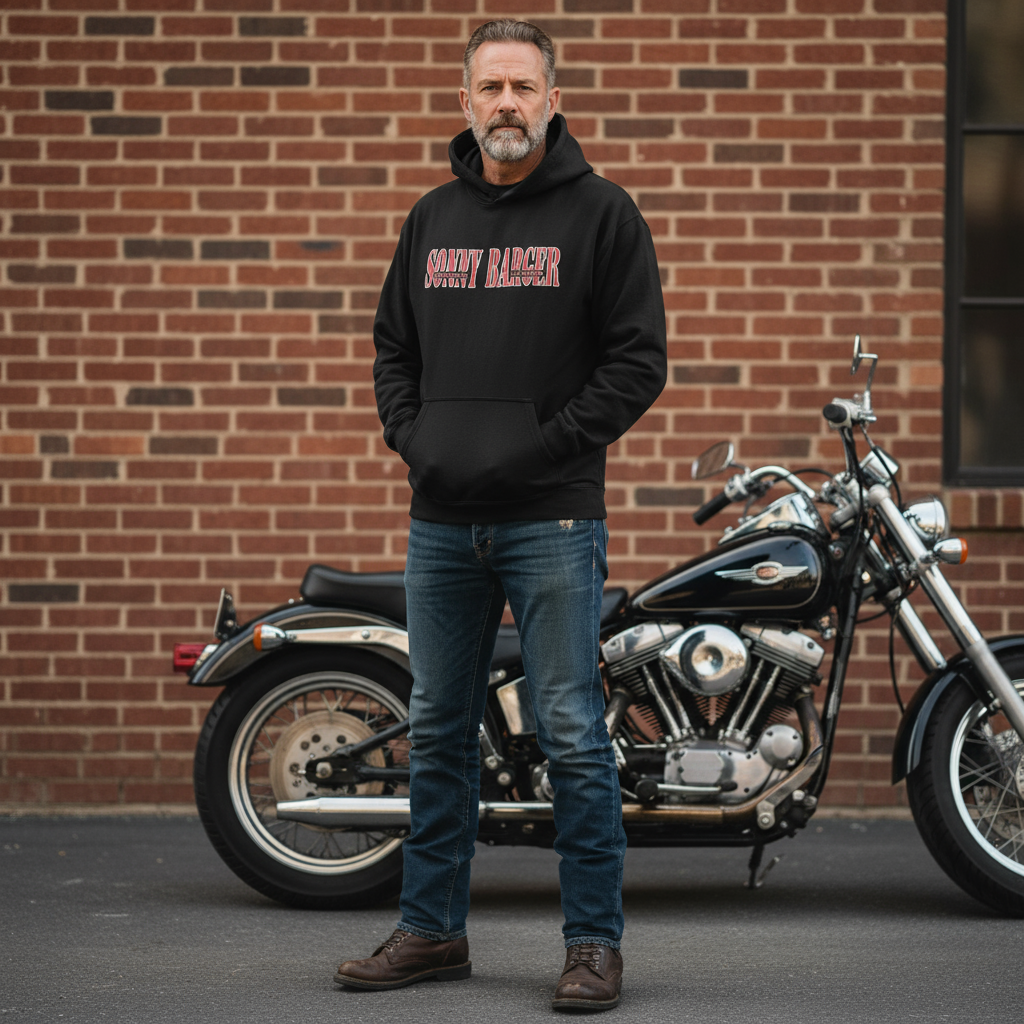 Sonny Barger-Men’s box hoodie