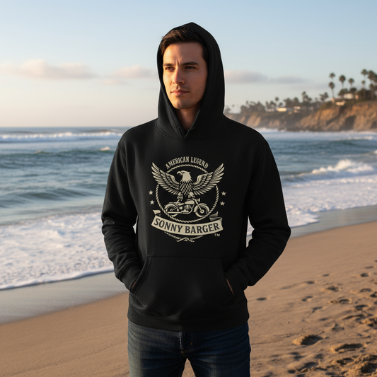 Sonny Barger-Men’s box hoodie