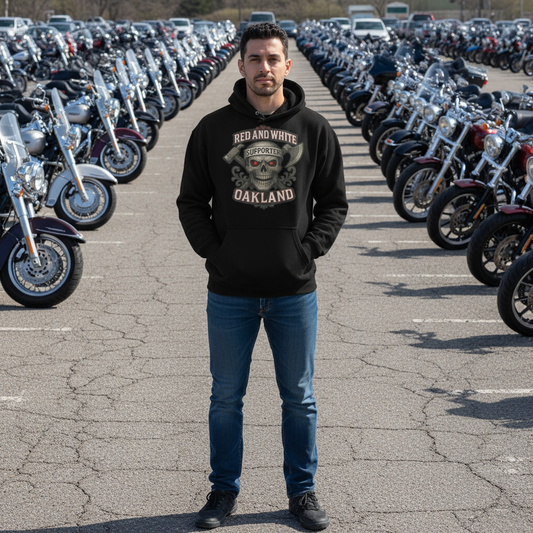 Support Oakland - Men’s box hoodie