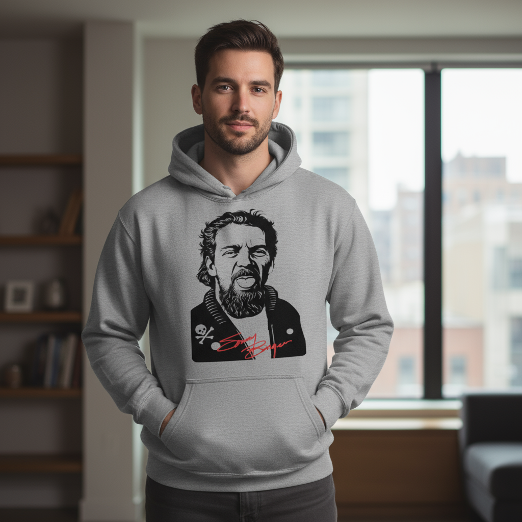 Sonny Barger- Men’s box hoodie