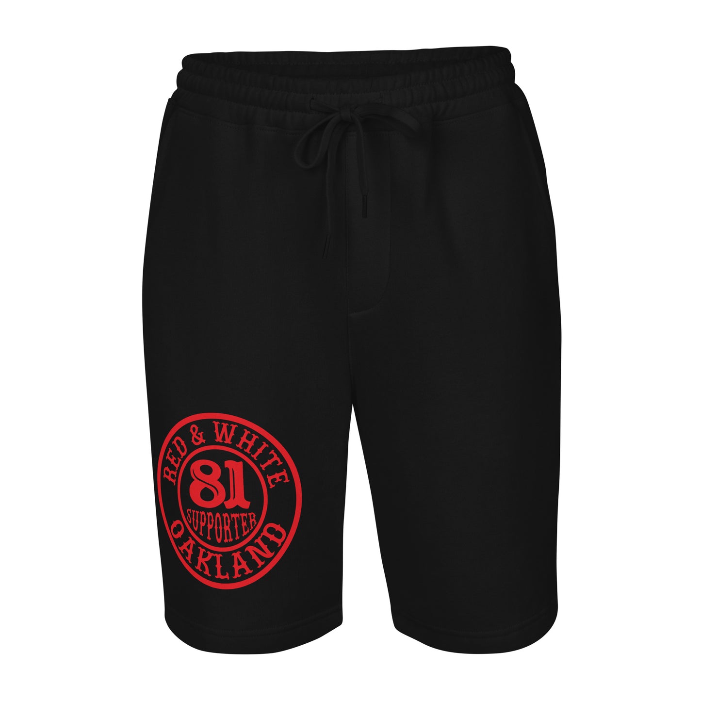 Support Oakland Men's fleece shorts