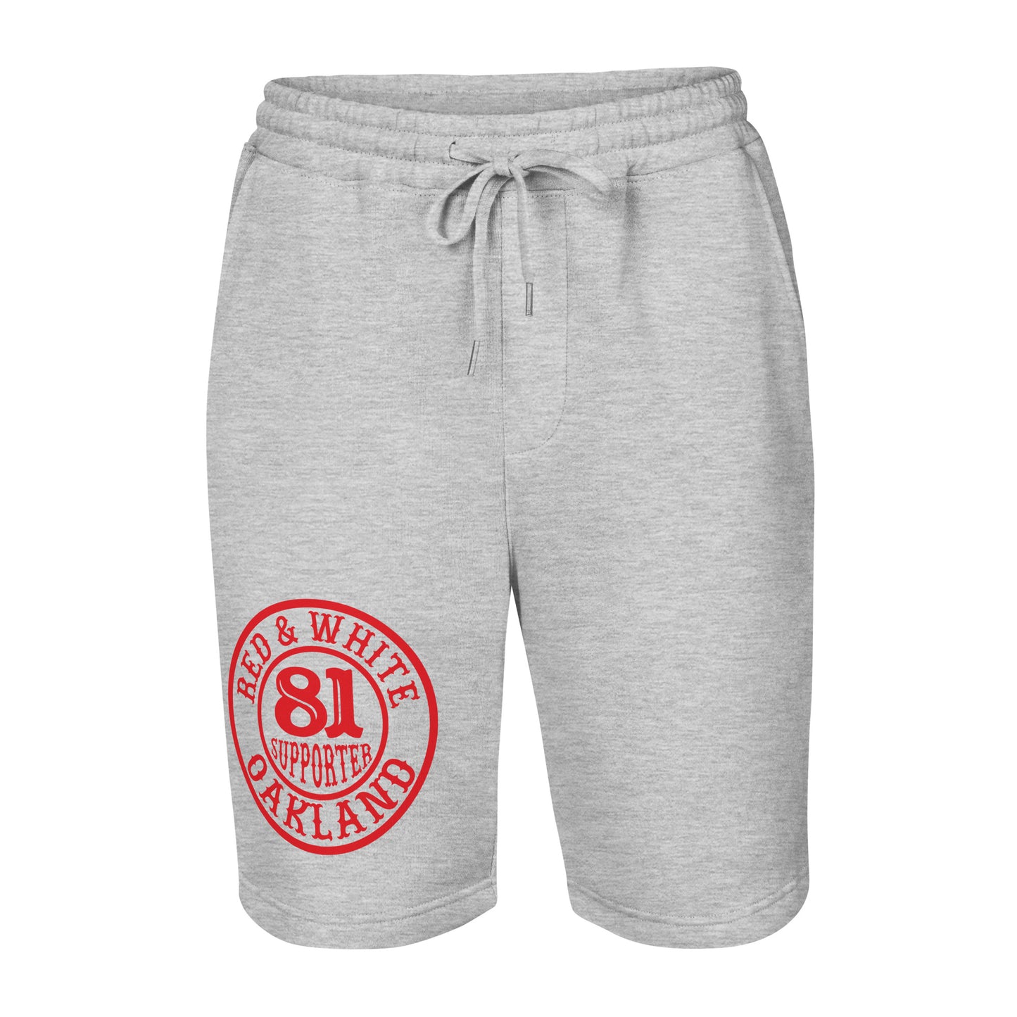 Support Oakland Men's fleece shorts