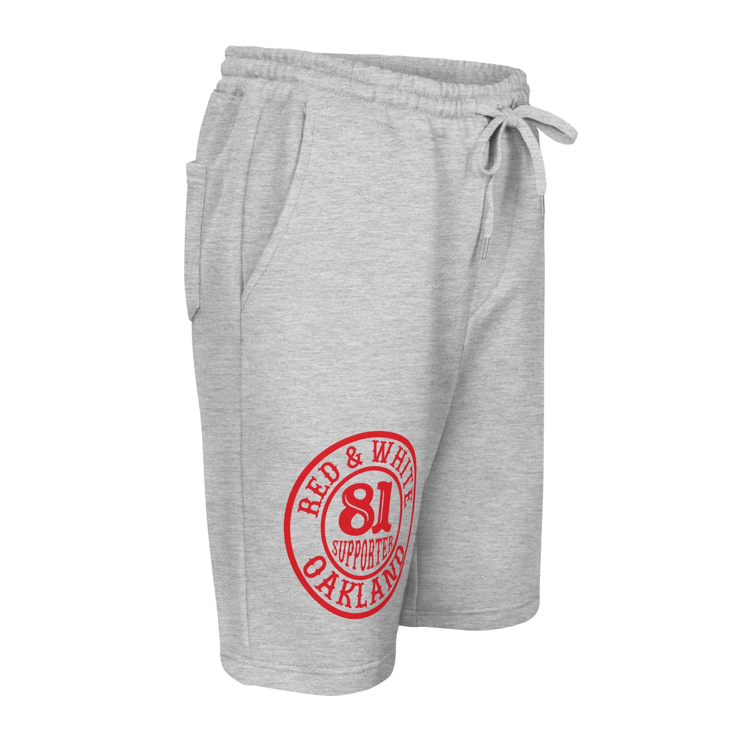 Support Oakland Men's fleece shorts