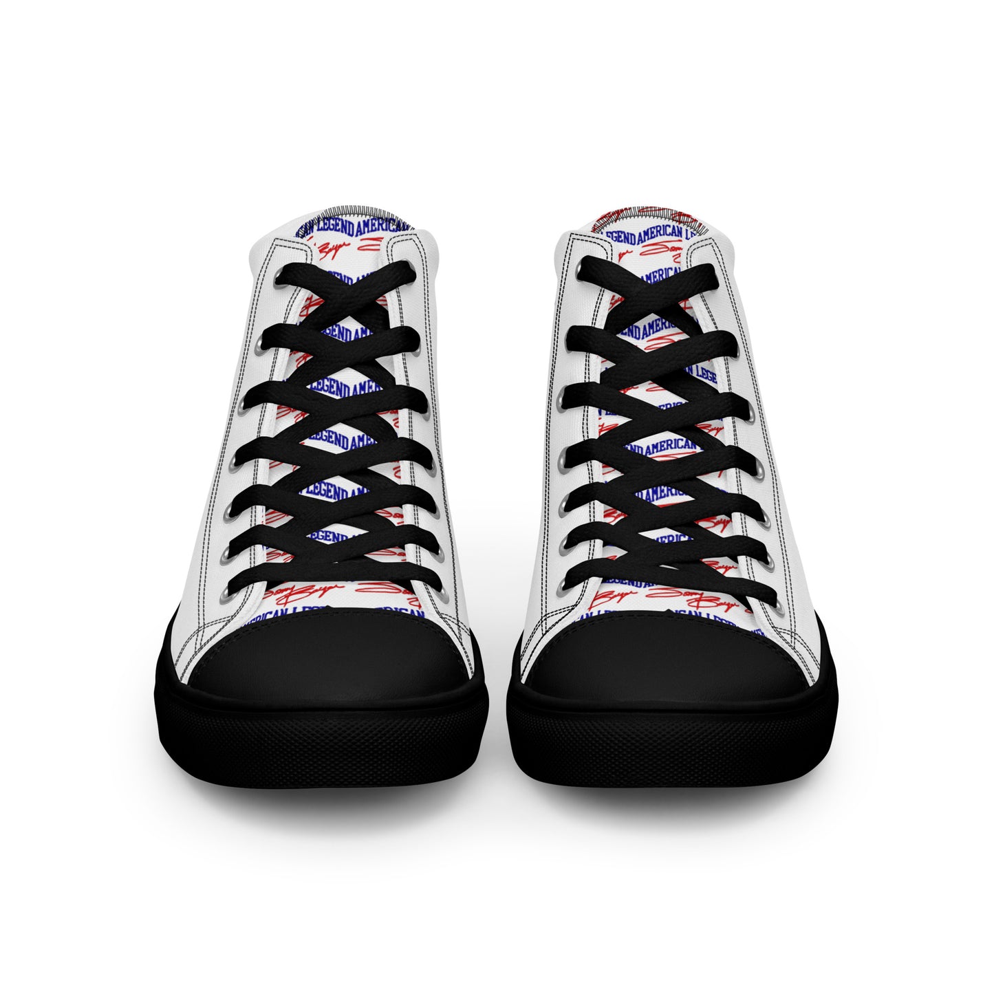 American Legend Sonny Barger -Men’s high top canvas shoes