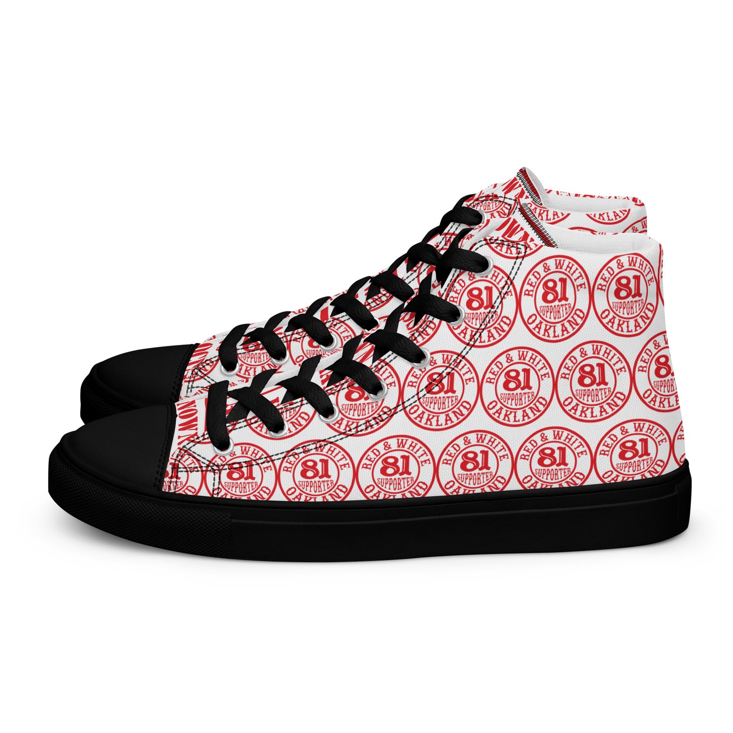 Support 81 Oakland- Men’s high top canvas shoes