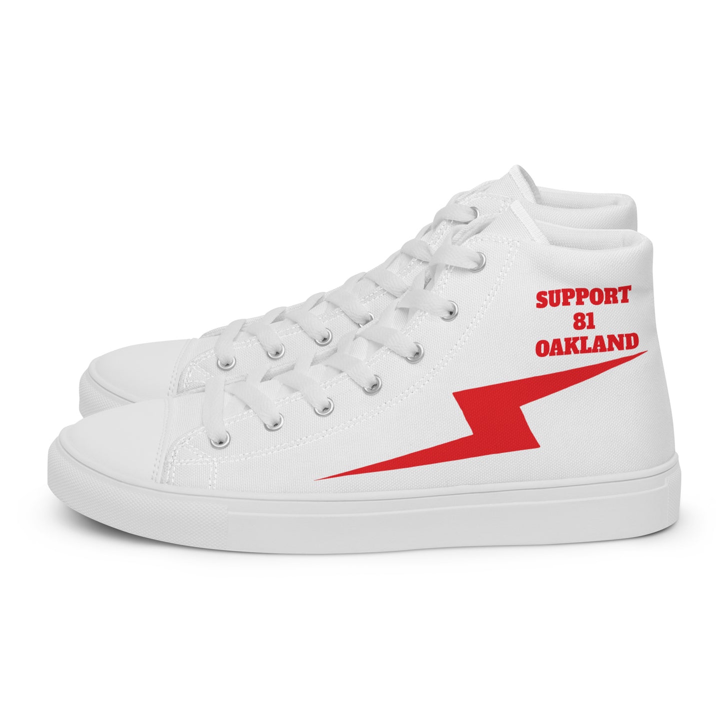 Oakland-Men’s high top canvas shoes