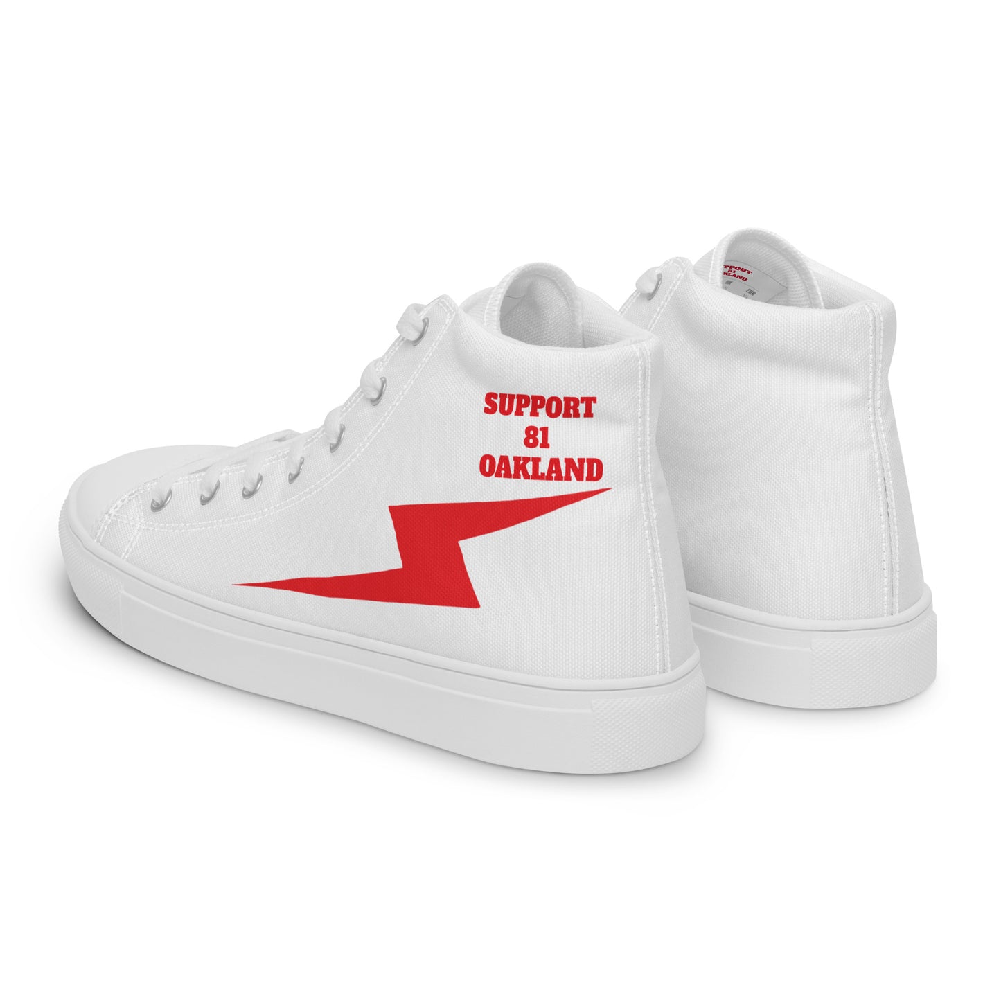 Oakland-Men’s high top canvas shoes