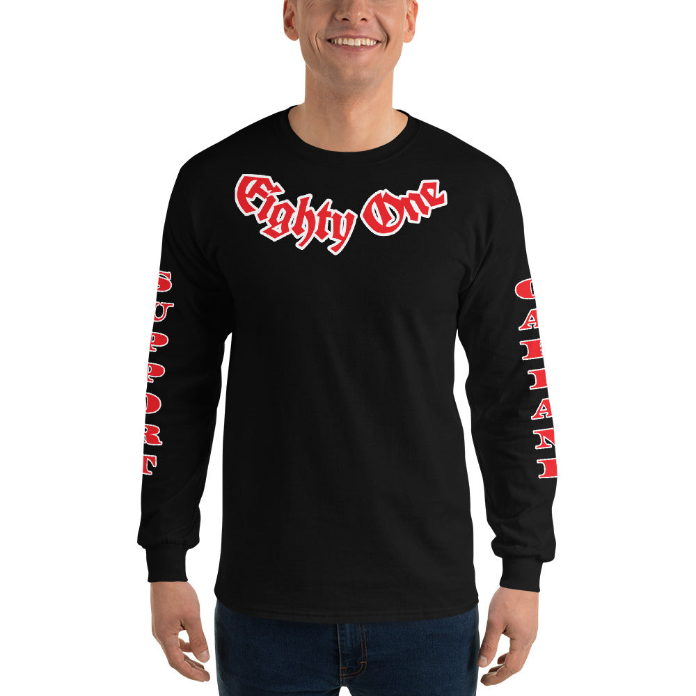Support Eighty One Oakland -Men’s Long Sleeve Shirt