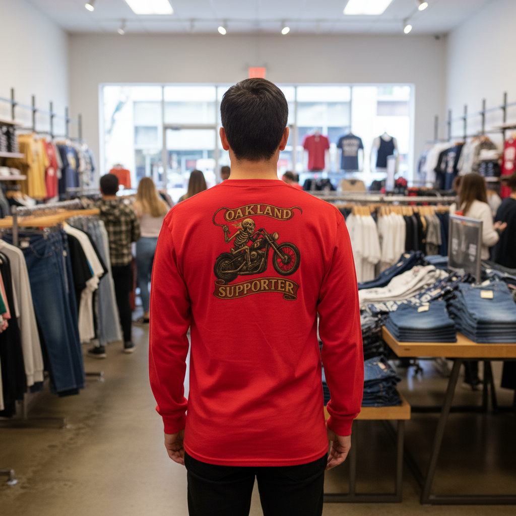 Support Oakland - Men’s Long Sleeve Shirt