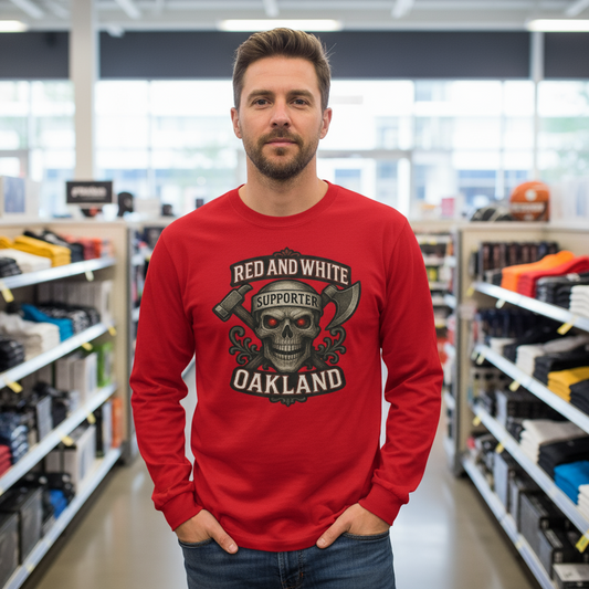Support Oakland - Men’s Long Sleeve Shirt