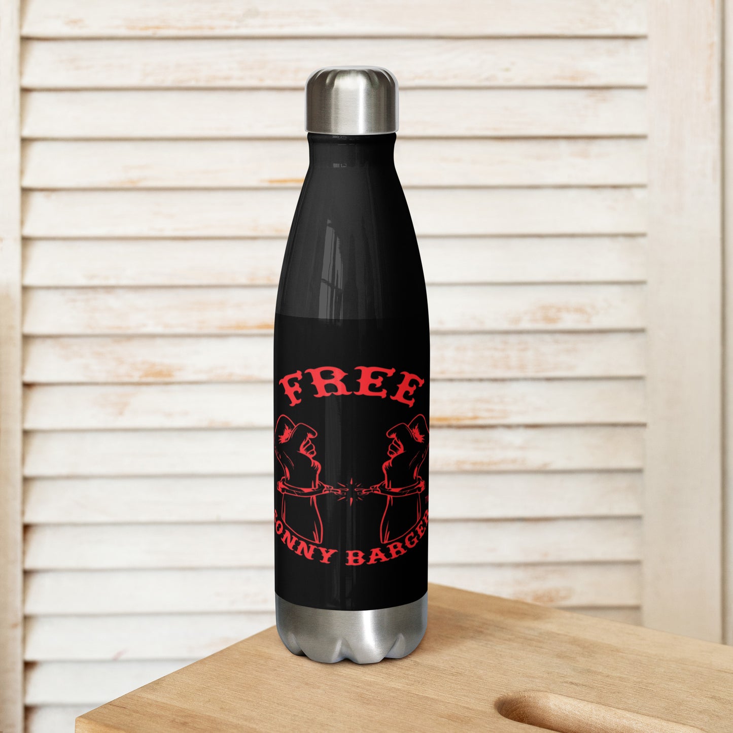 Free Sonny Barger-Stainless steel water bottle