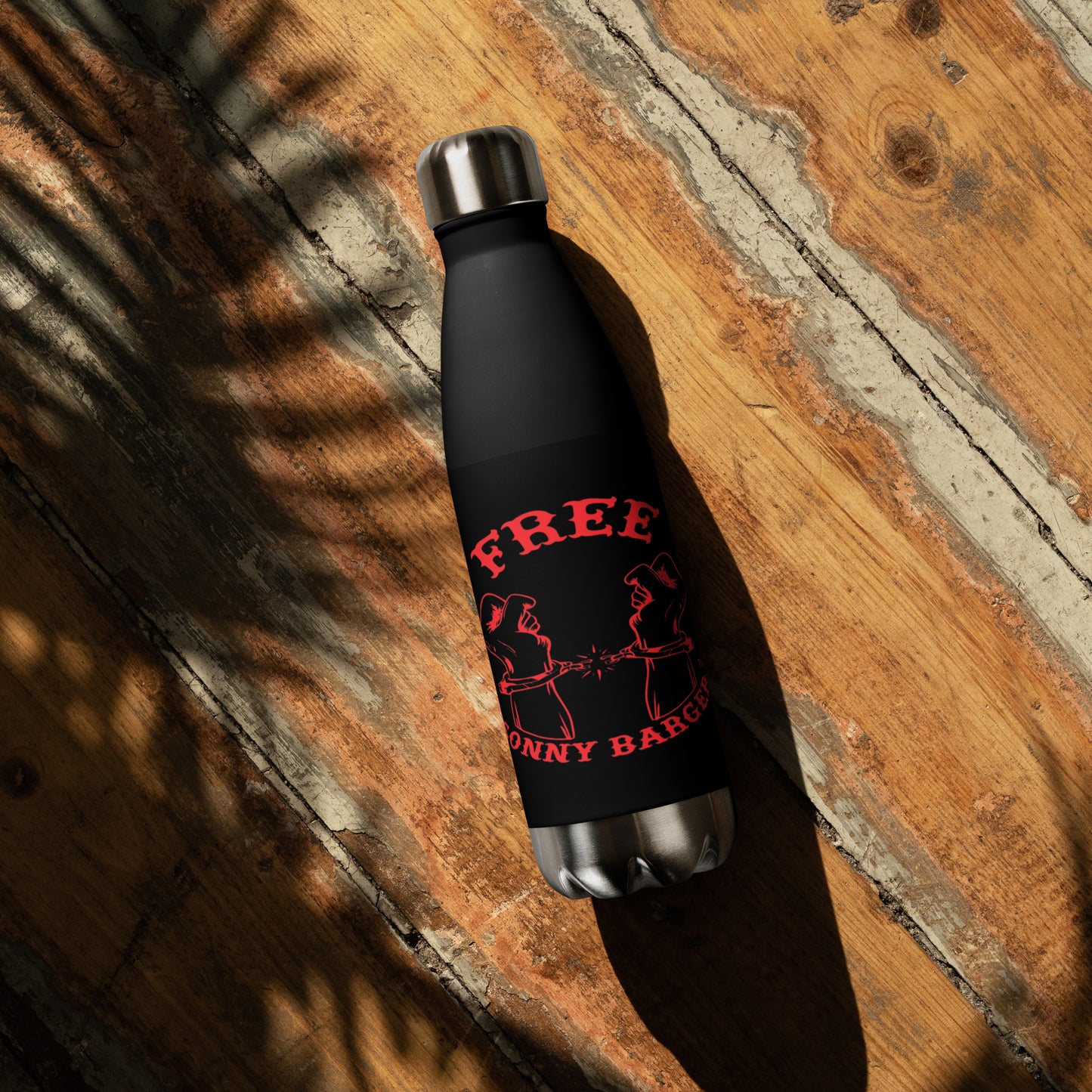 Free Sonny Barger-Stainless steel water bottle