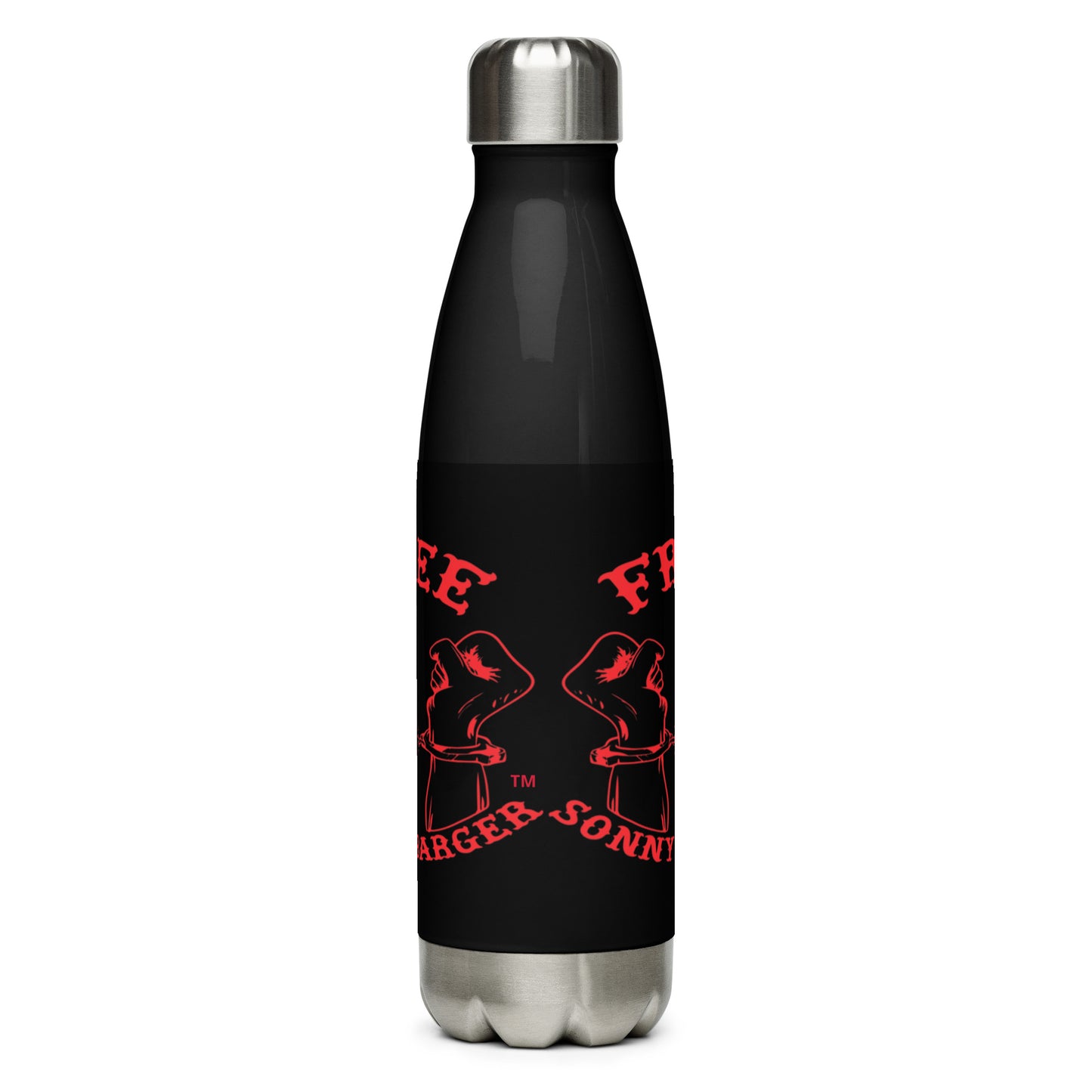 Free Sonny Barger-Stainless steel water bottle