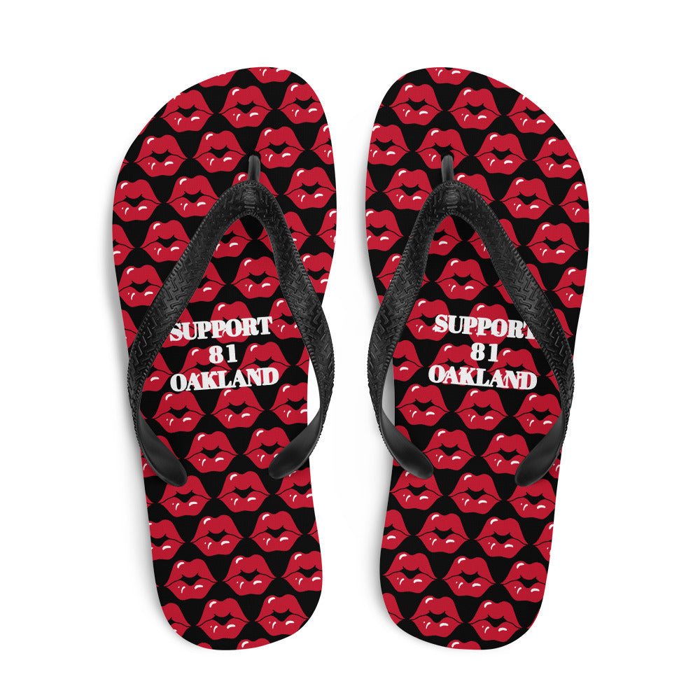 SUPPORT OAKLAND -Flip-Flops