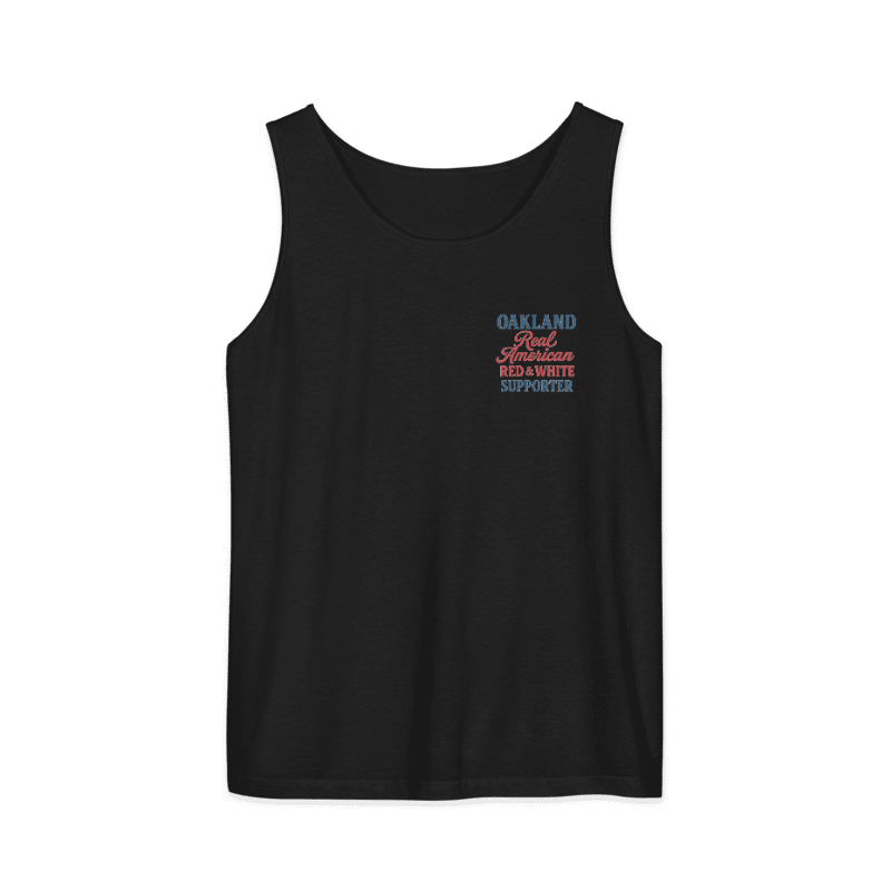 Support Oakland- garment-dyed tank top