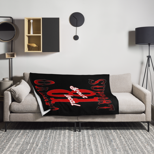 Support Oakland-Throw Blanket