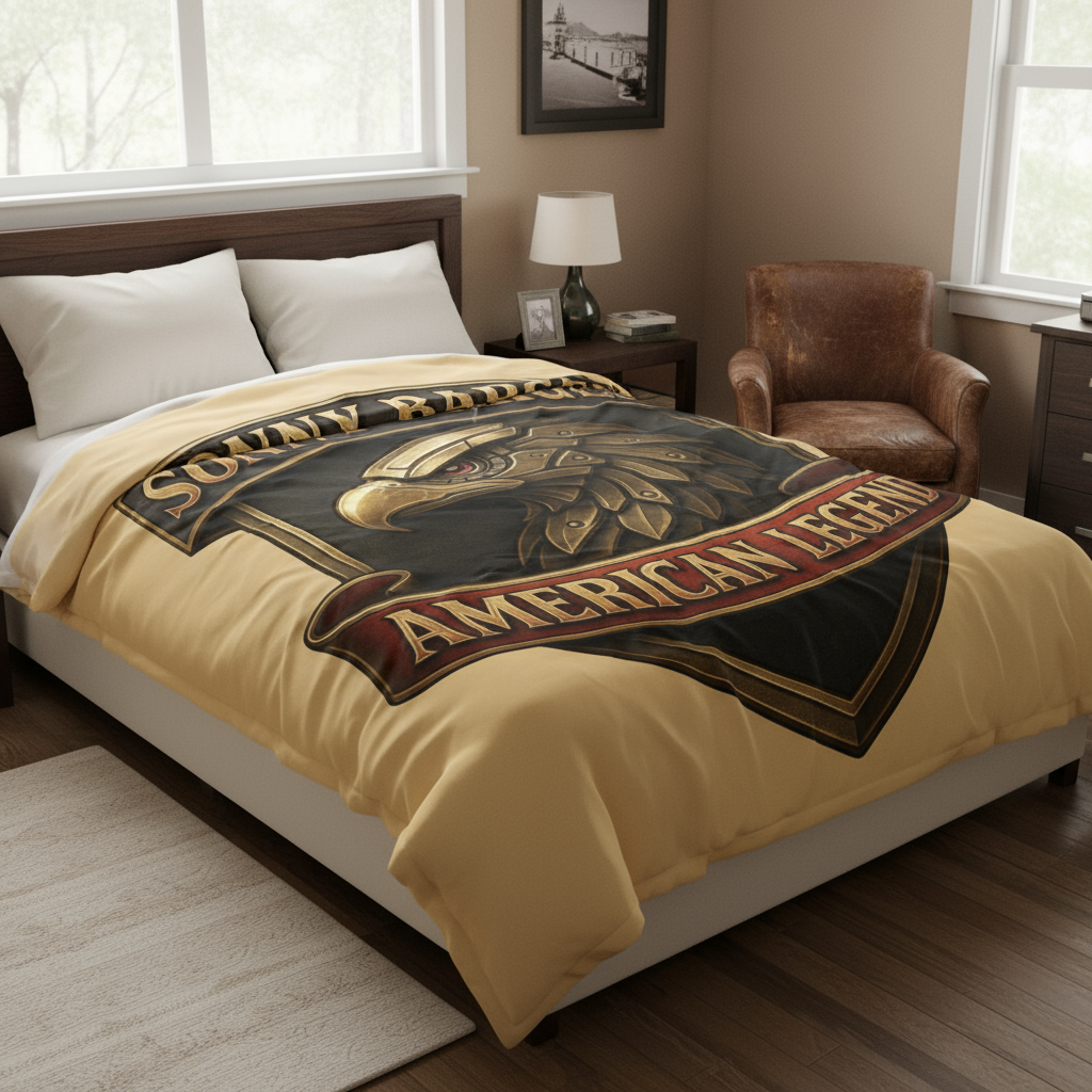 Sonny Barger-Throw Blanket