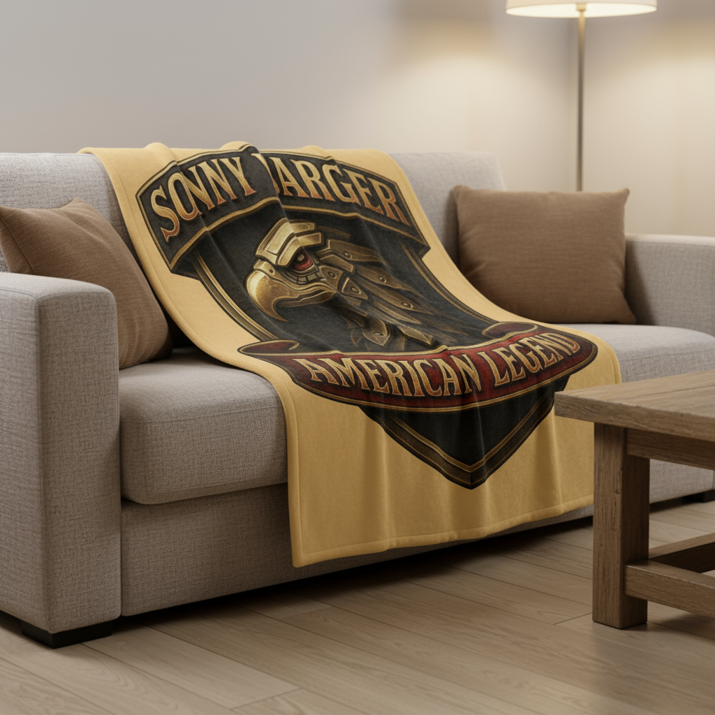 Sonny Barger-Throw Blanket