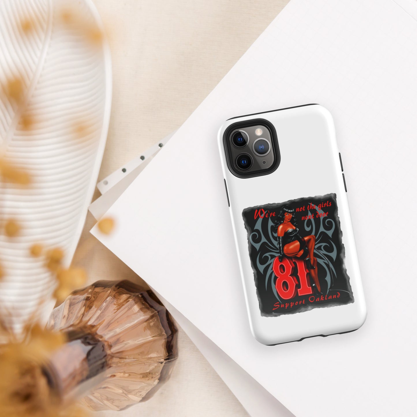 Support 81 Oakland-Tough Case for iPhone®