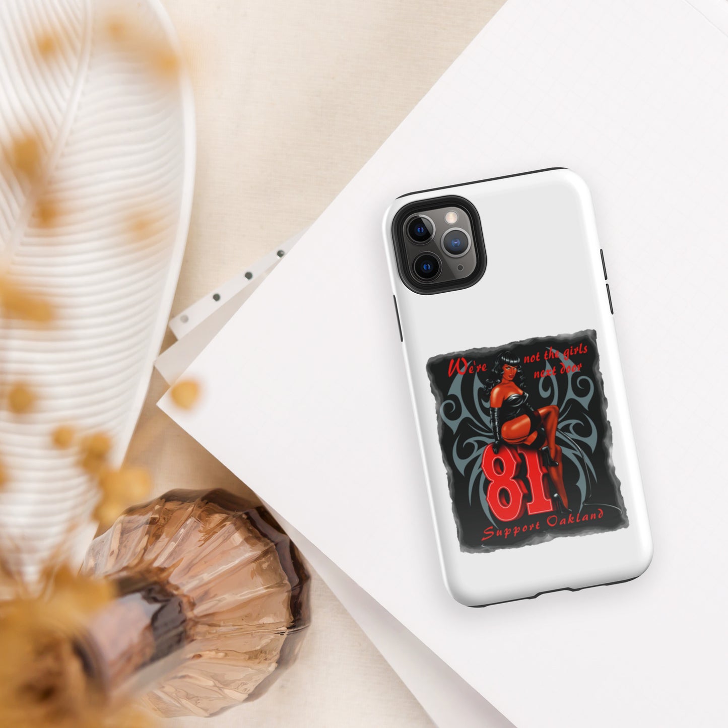 Support 81 Oakland-Tough Case for iPhone®