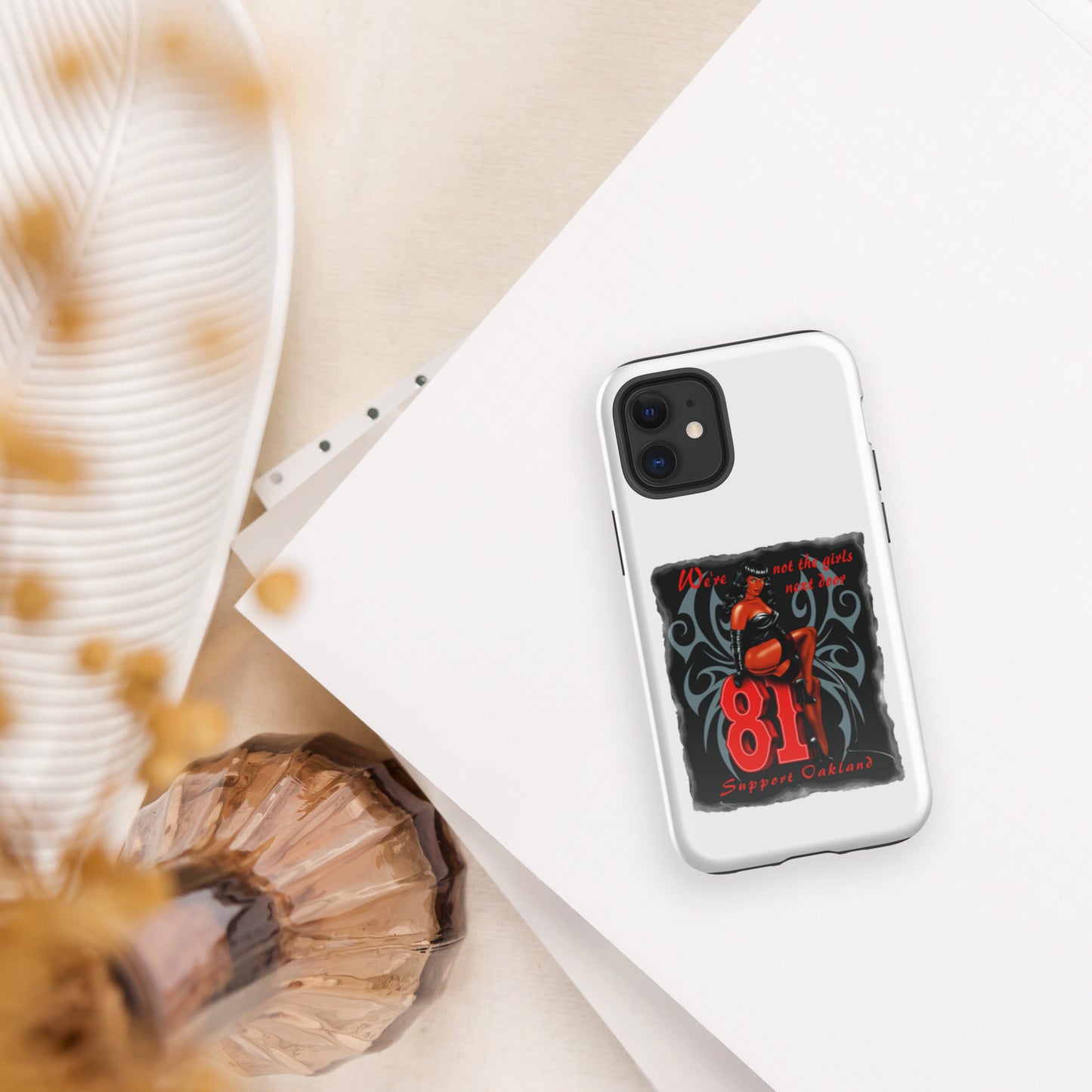 Support 81 Oakland-Tough Case for iPhone®