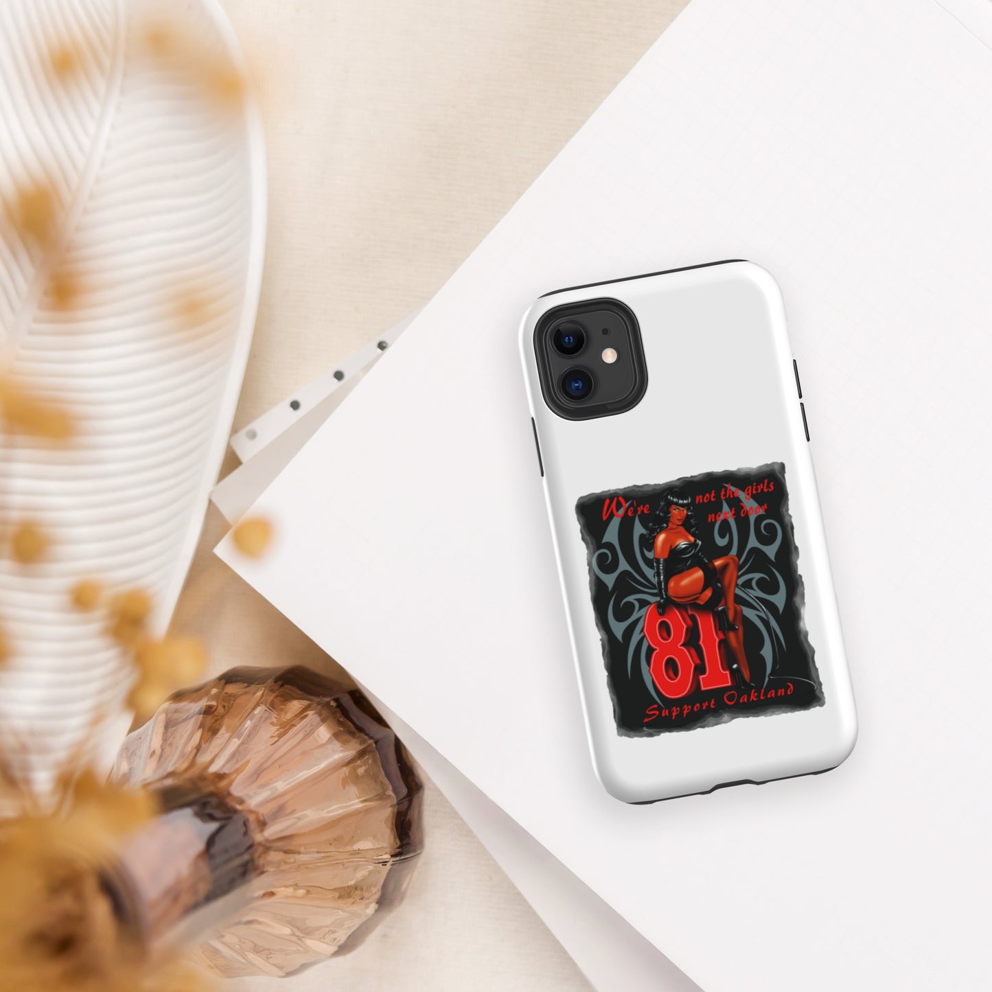 Support 81 Oakland-Tough Case for iPhone®