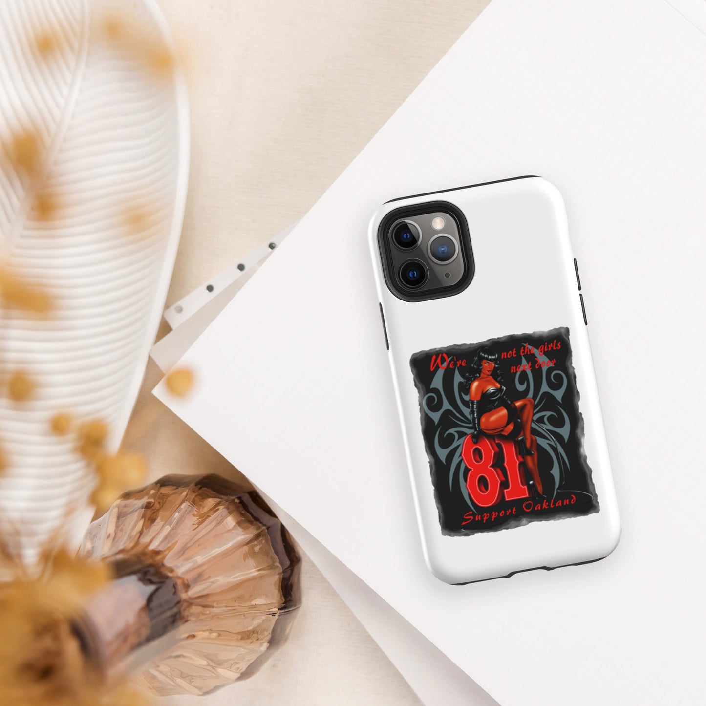 Support 81 Oakland-Tough Case for iPhone®