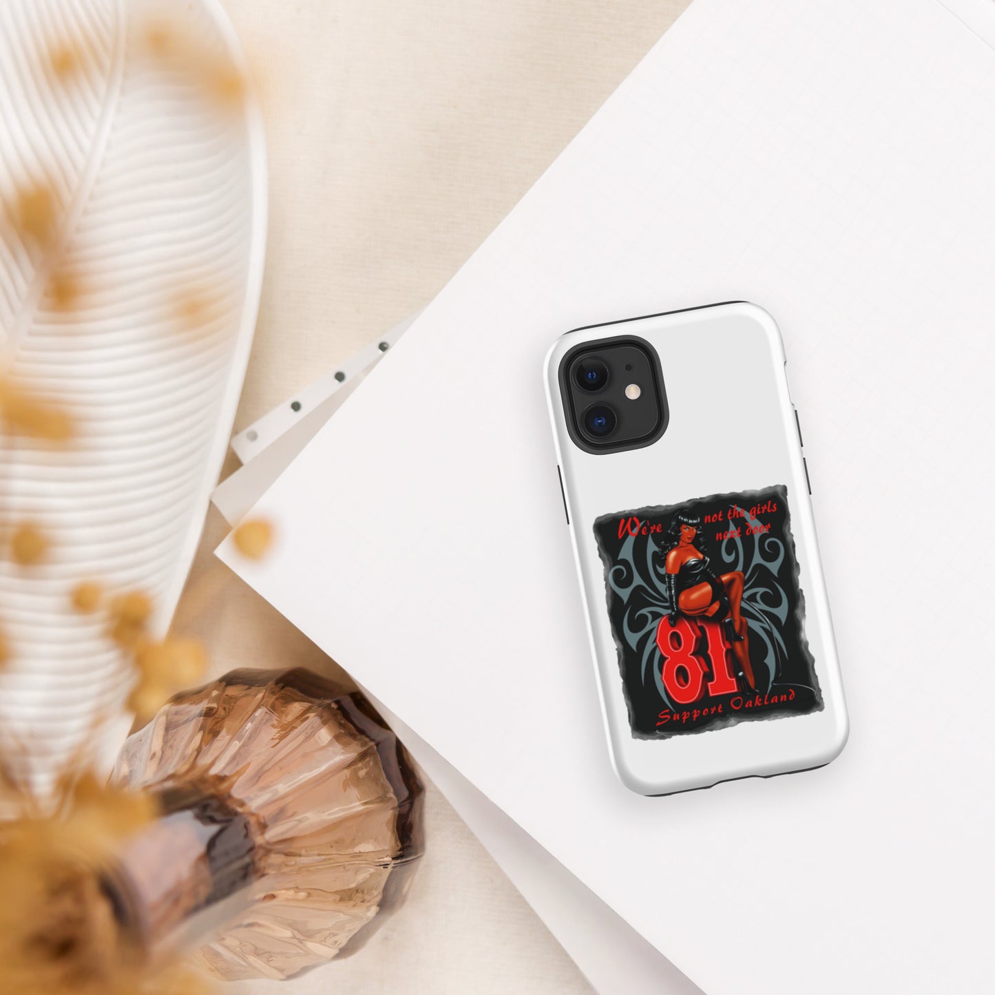 Support 81 Oakland-Tough Case for iPhone®