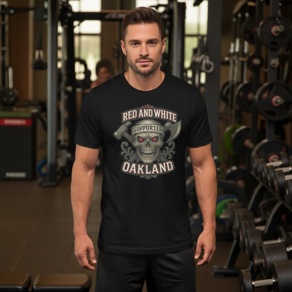 Support Oakland-Under ArmourⓇ athletic t-shirt