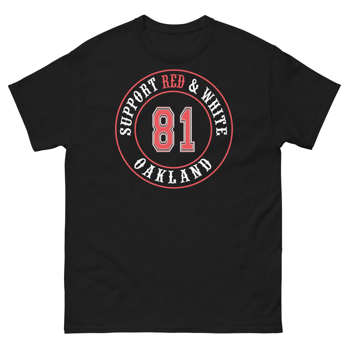 Support 81 Oakland- classic tee