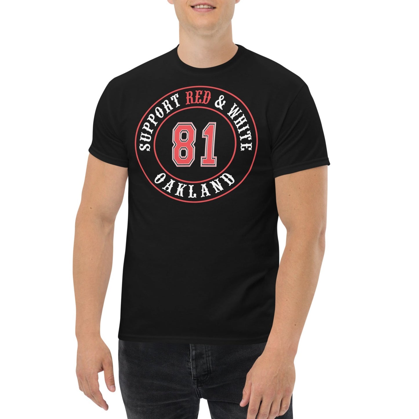 Support 81 Oakland- classic tee