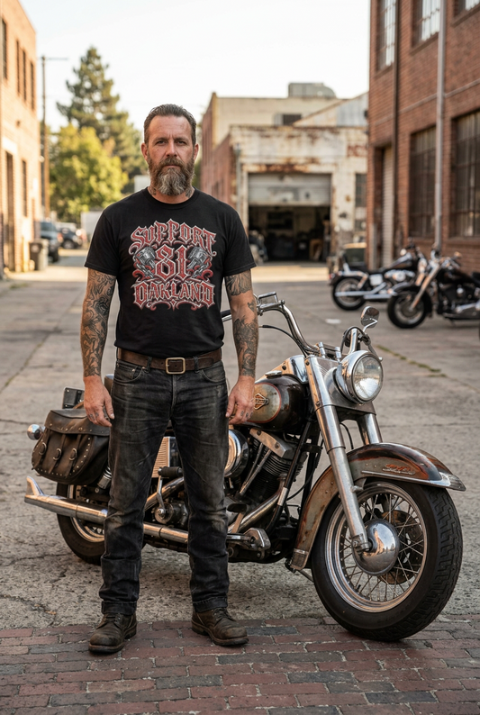 Support 81 Oakland- classic tee