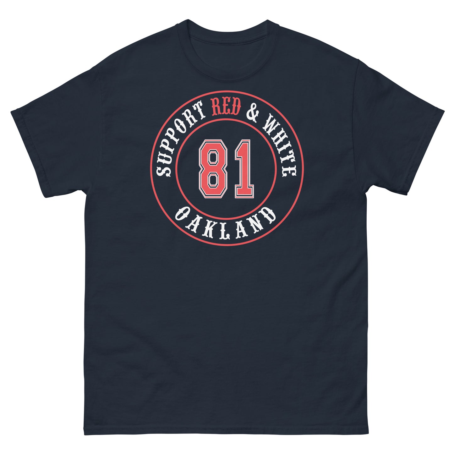 Support 81 Oakland- classic tee