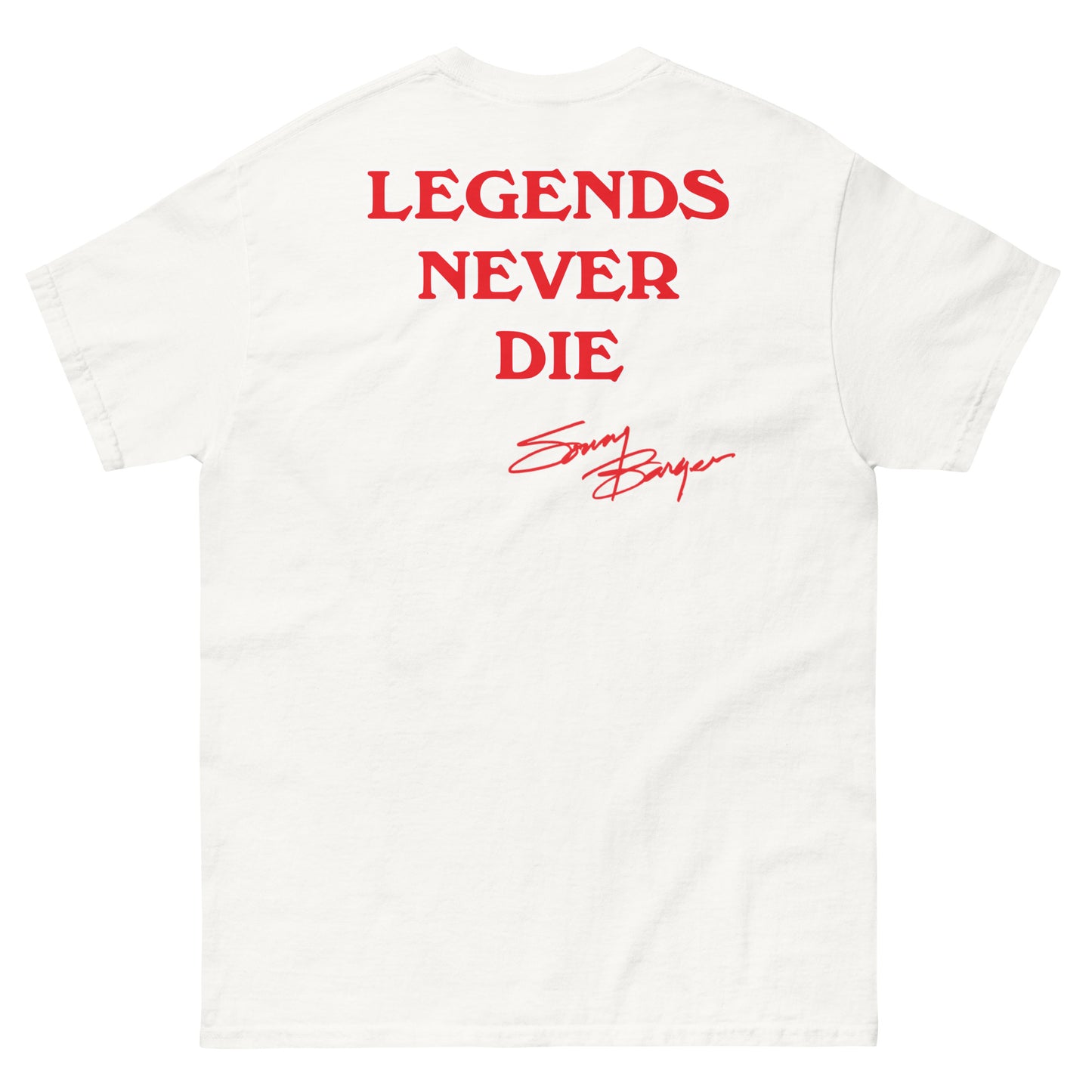 Sonny Barger Legends Never Die- classic tee