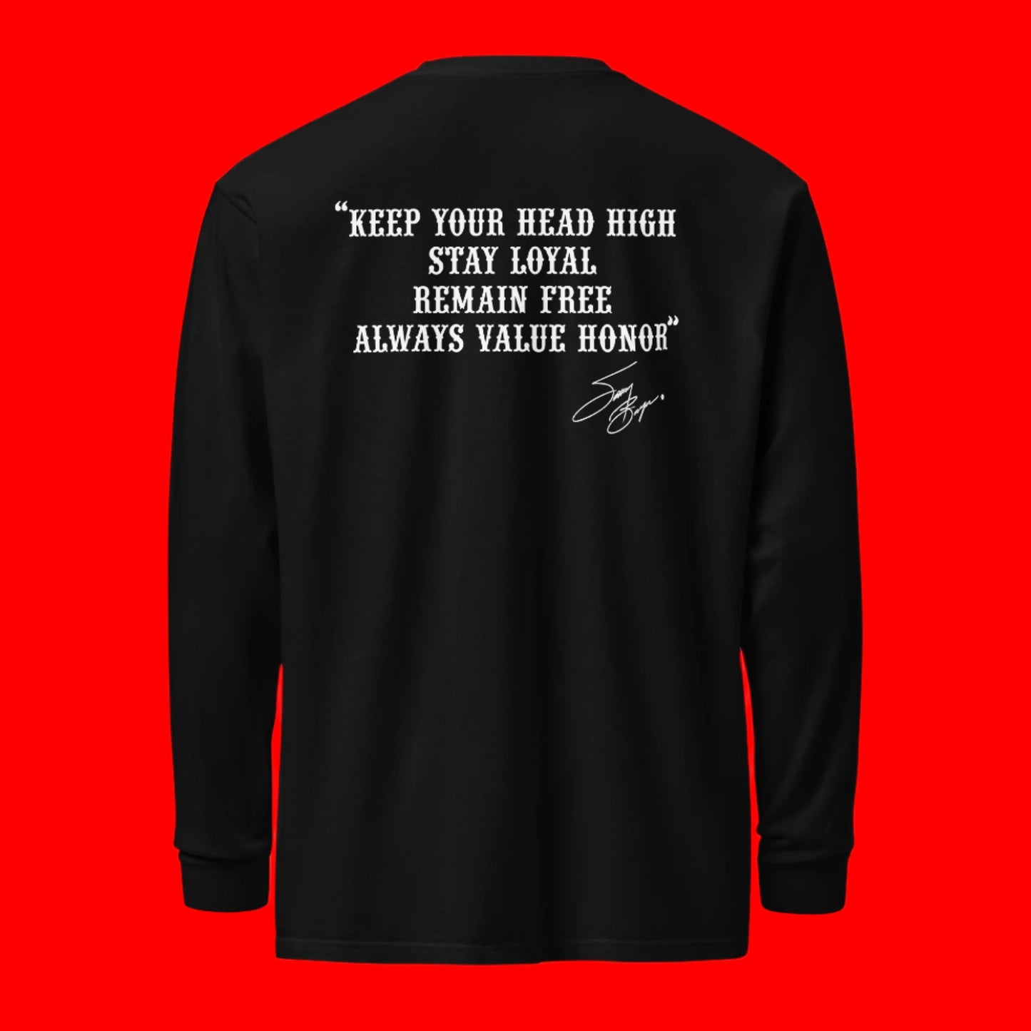 Sonny Barger Memorial - heavyweight long-sleeve shirt TM