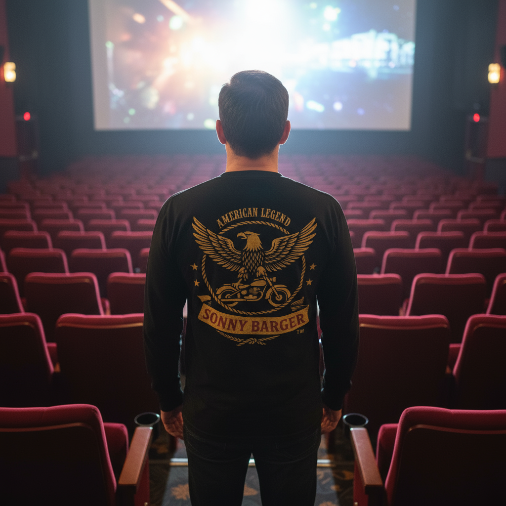 Sonny Barger- Garment-dyed heavyweight long-sleeve shirt