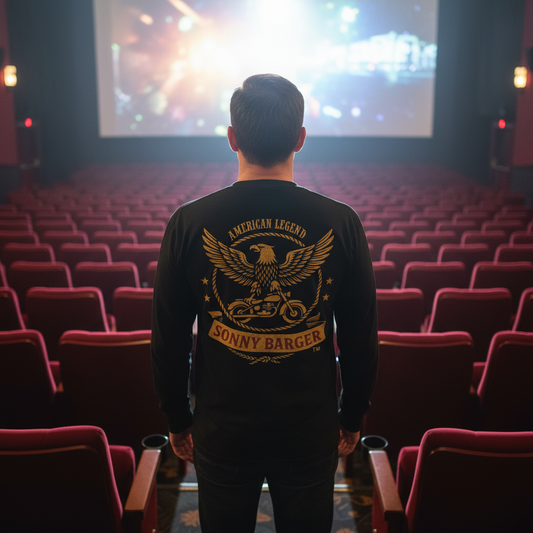 Sonny Barger- Garment-dyed heavyweight long-sleeve shirt