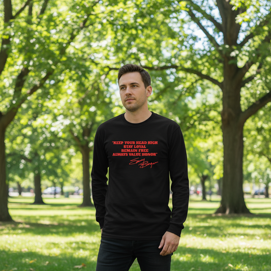 Sonny's Saying- heavyweight long-sleeve shirt