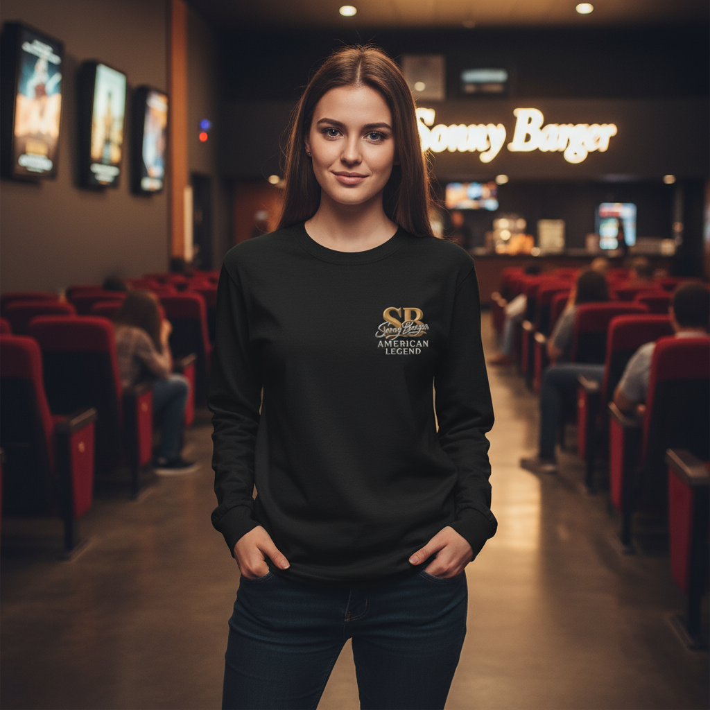 Sonny Barger- Garment-dyed heavyweight long-sleeve shirt