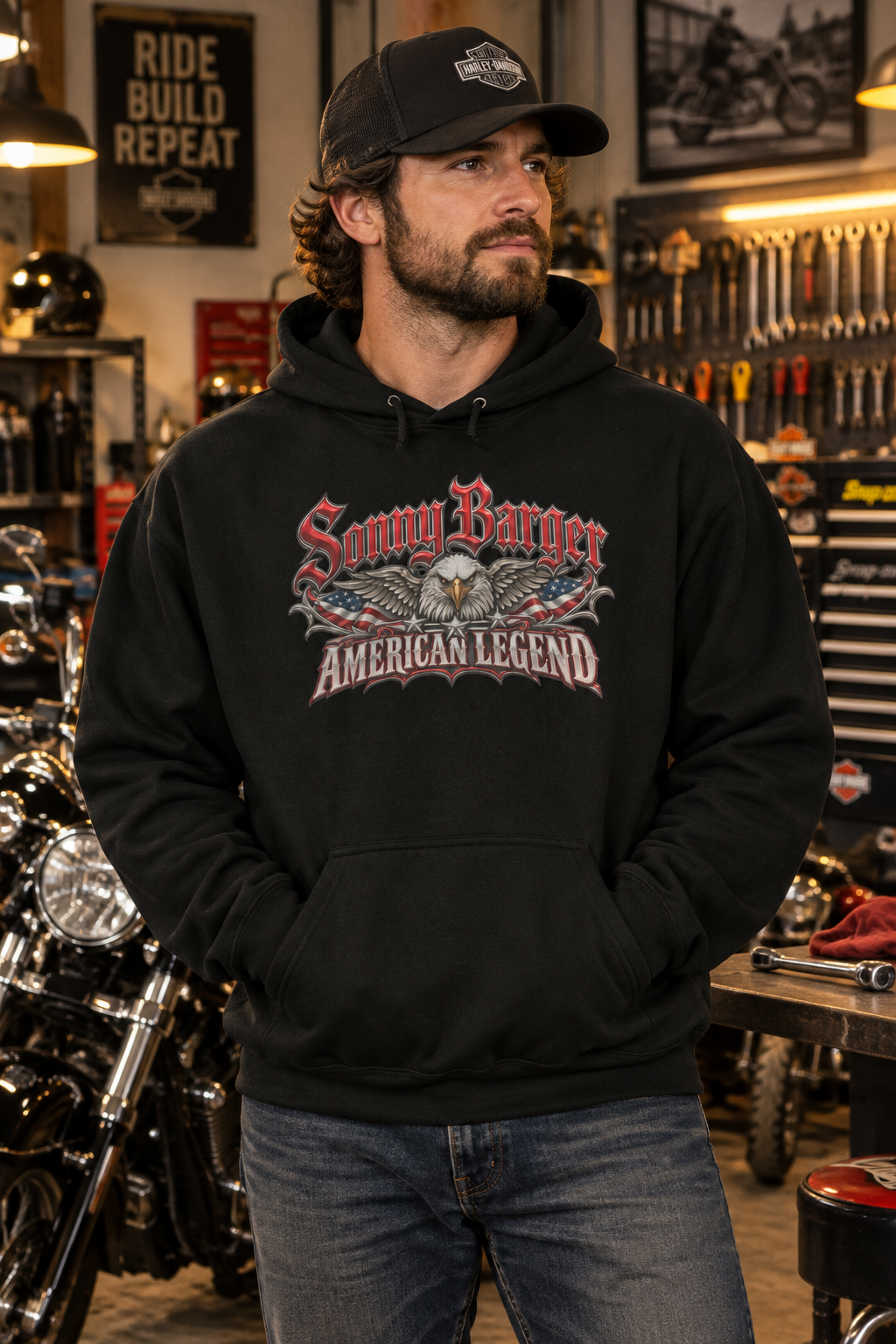 Sonny Barger-Hoodie