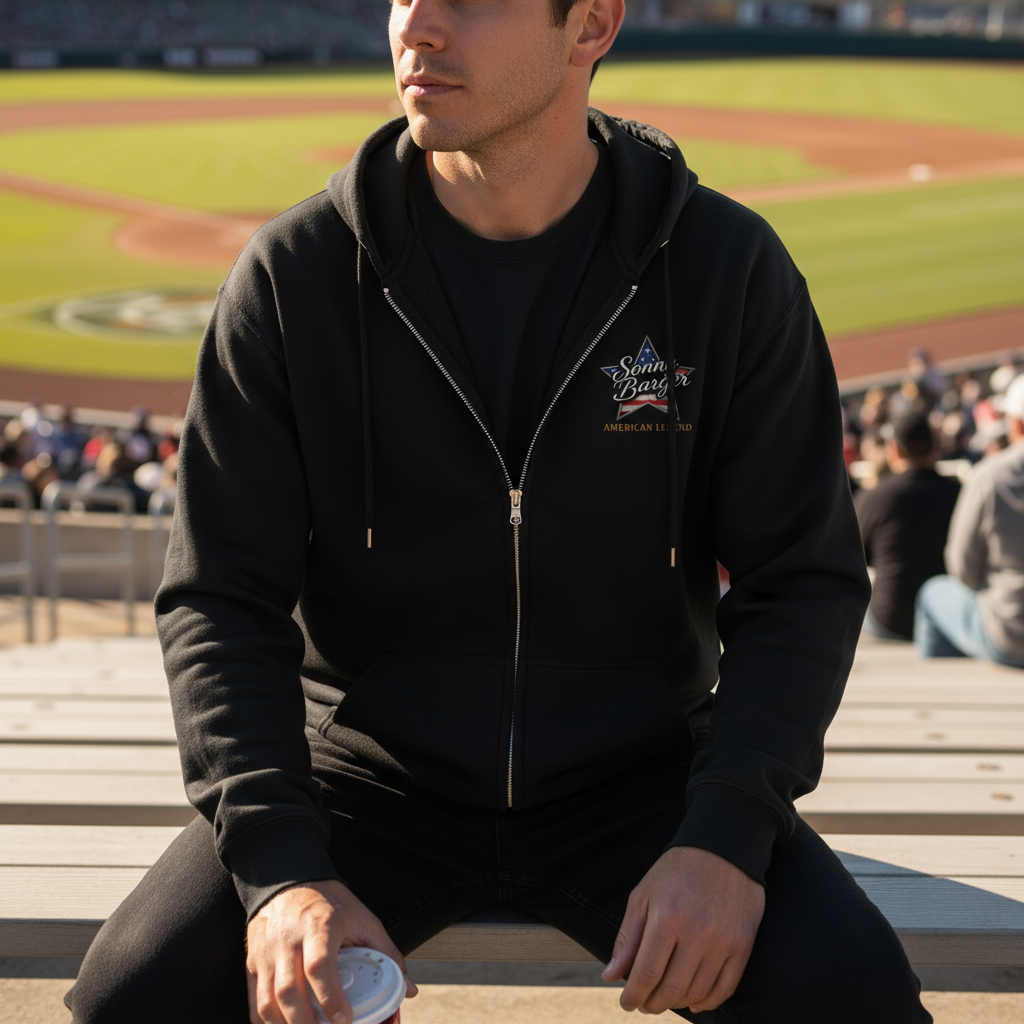 Sonny Barger - -heavy blend zip hoodie