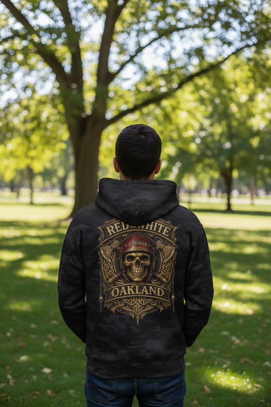 Support 81 Oakland-Heavyweight Hooded Sweatshirt | Independent Trading Co. IND4000
