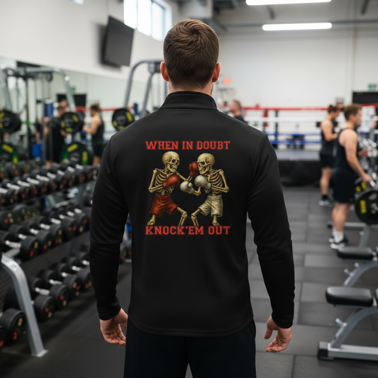 Support Oakand-Lightweight quarter-zip pullover