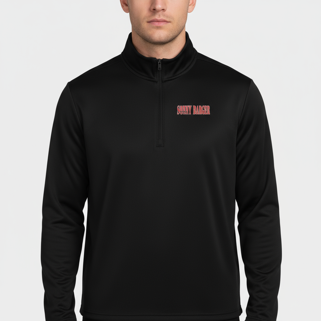 Sonny Barger-Lightweight quarter-zip pullover
