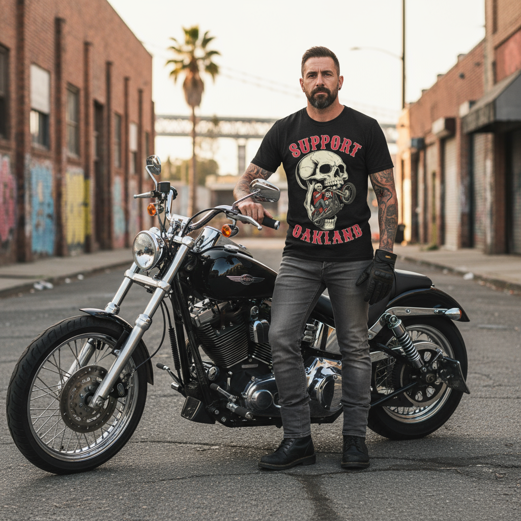 Support Oakland- t-shirt