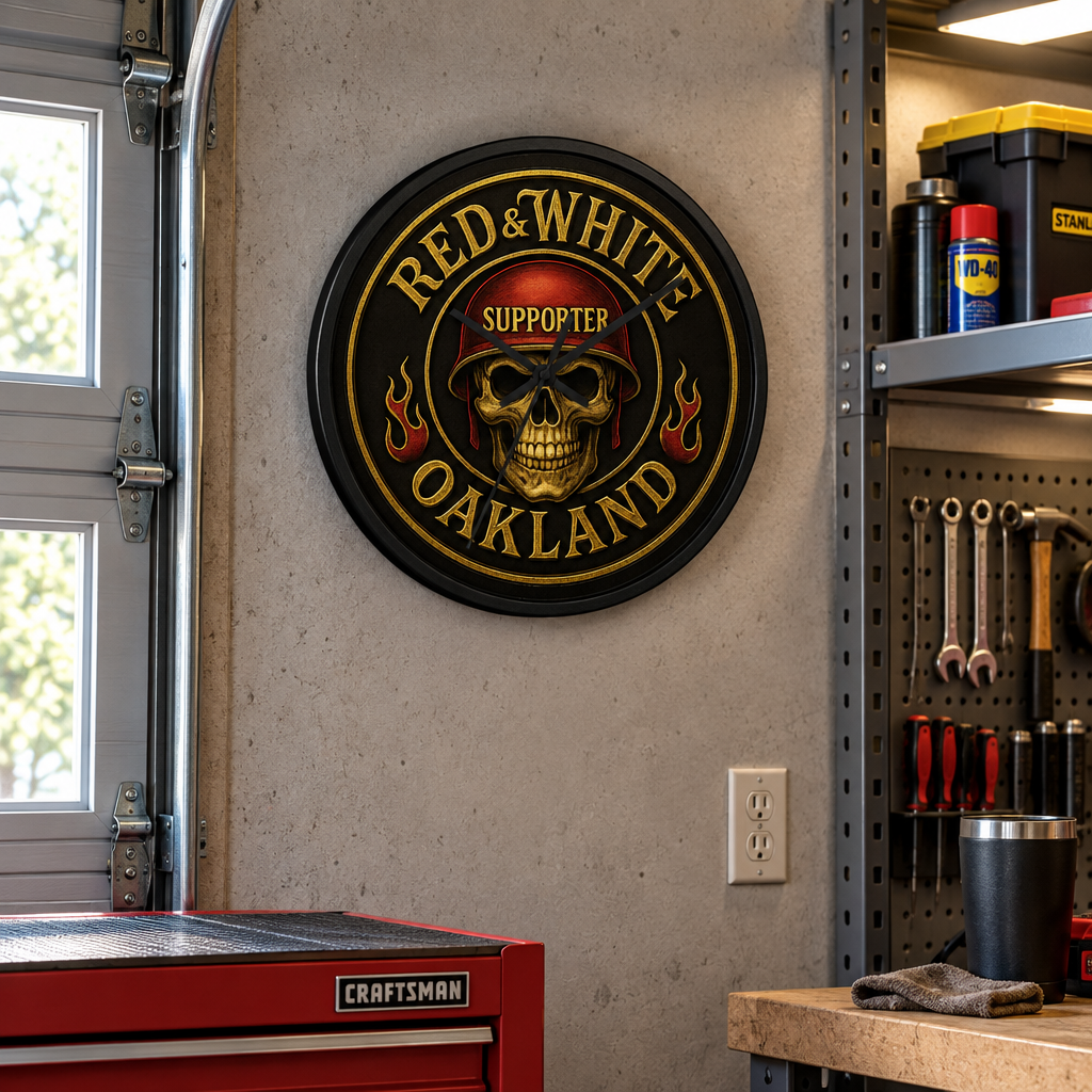 Support 81 Oakland - Wall clock