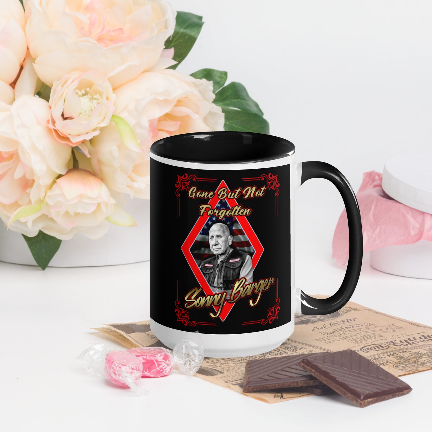 Gone But Not Forgotten Sonny Barger-Mug with Color Inside