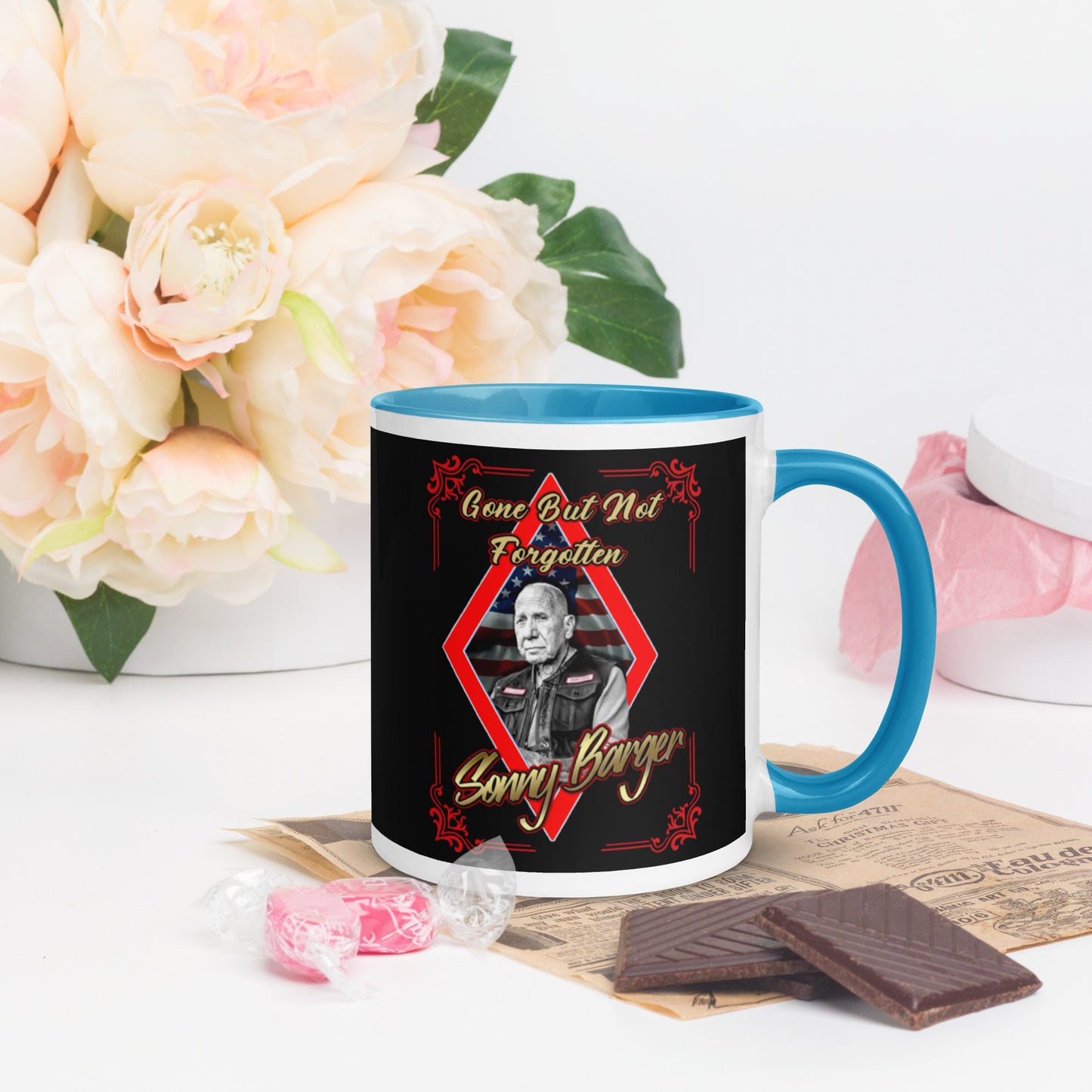 Gone But Not Forgotten Sonny Barger-Mug with Color Inside